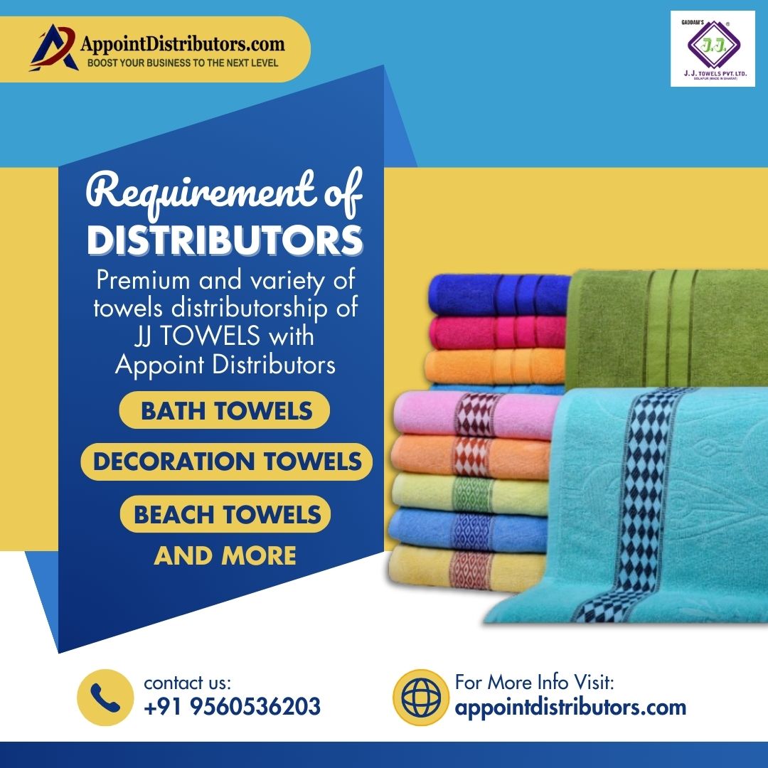 J.j. Towel Presents Towels Distributorship Opportunity
